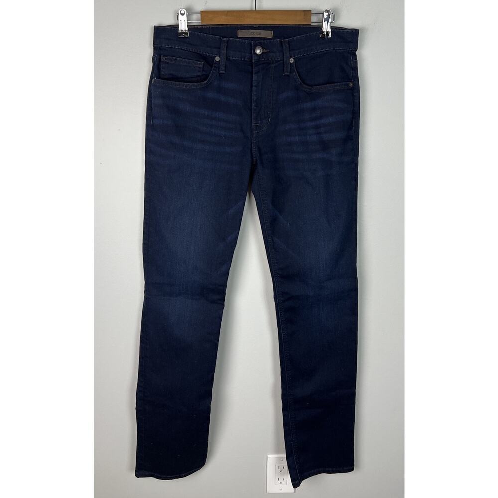 Joe's Jeans The Brixton Jeans Size 33W Blue Dark Wash Straight Narrow Men's